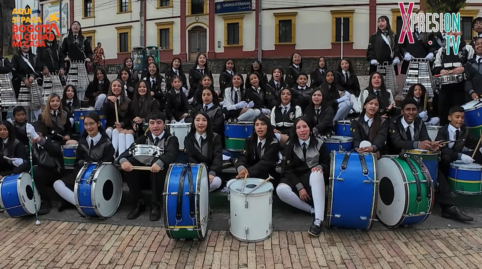 Suba celebra a lo grande La Banda Marcial del Colegio Gerardo Paredes hizo vibrar a Bogotá en sus 488 años